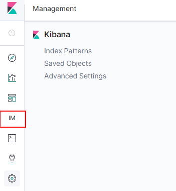 1.登录Kibana，在左侧选择IM，进入索引管理页面.png